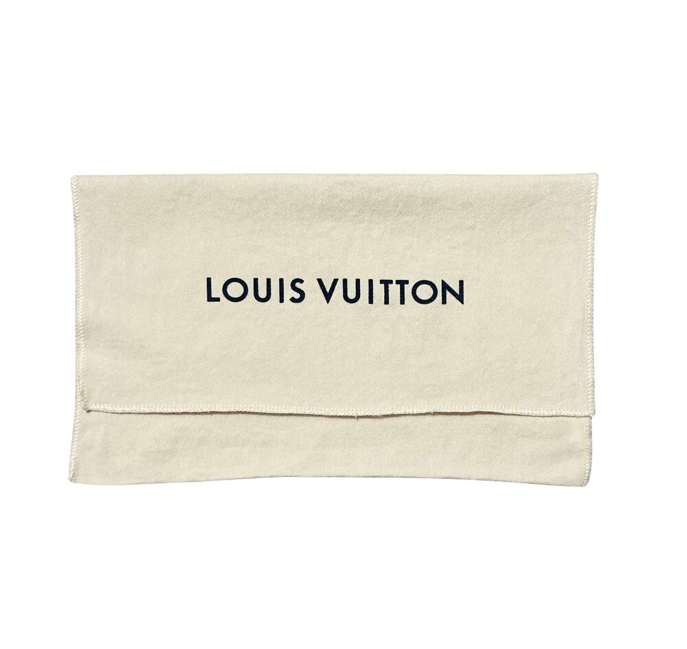 Louis Vuitton Envelope Wallet Cotton Canvas 7X12 Dust Bag 2024